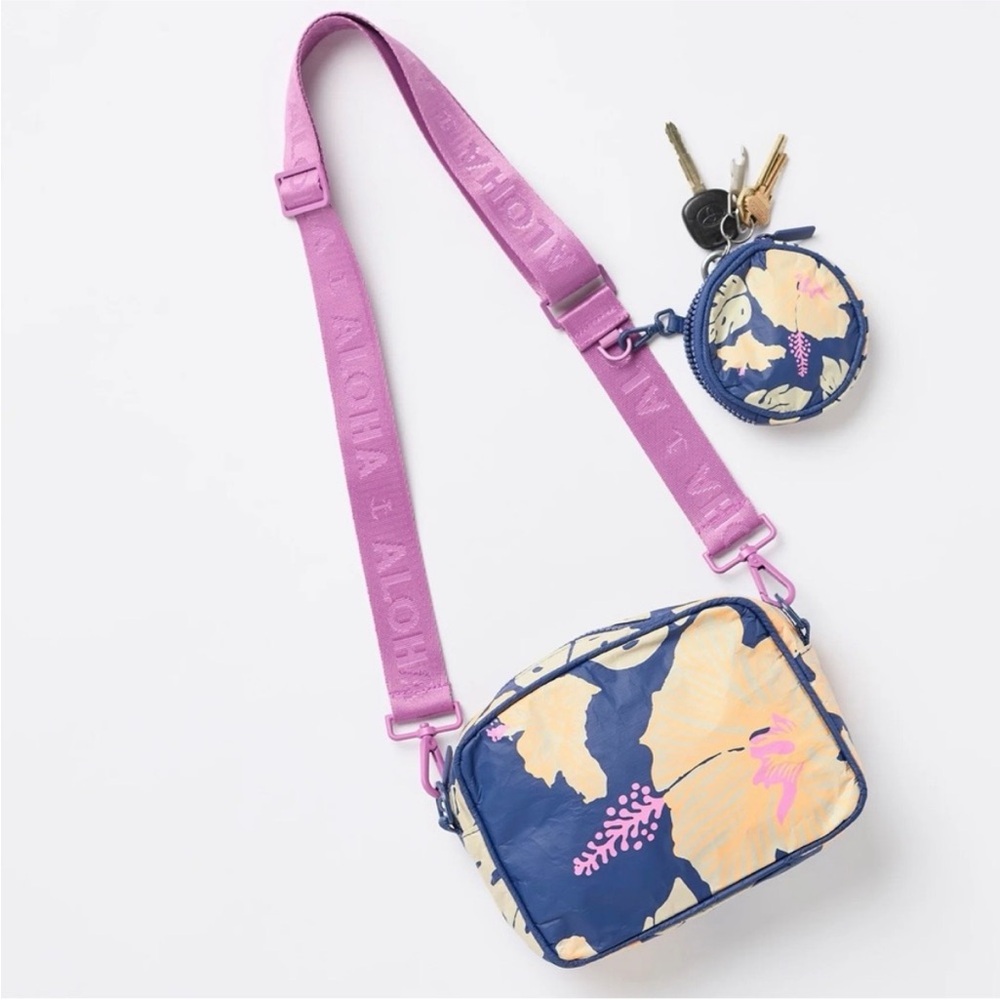 Aloha Collection Pape’ete Samudra Le Tour Crossbody Cutie Set The Strap Orchid